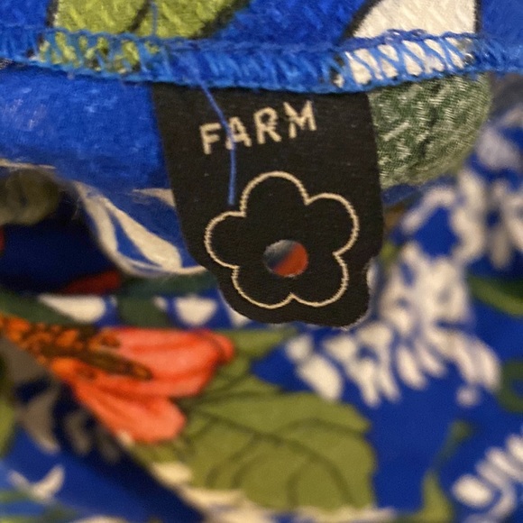 FARM Rio Floral Open Back Caped Mini Dress (20) - Picture 7 of 9